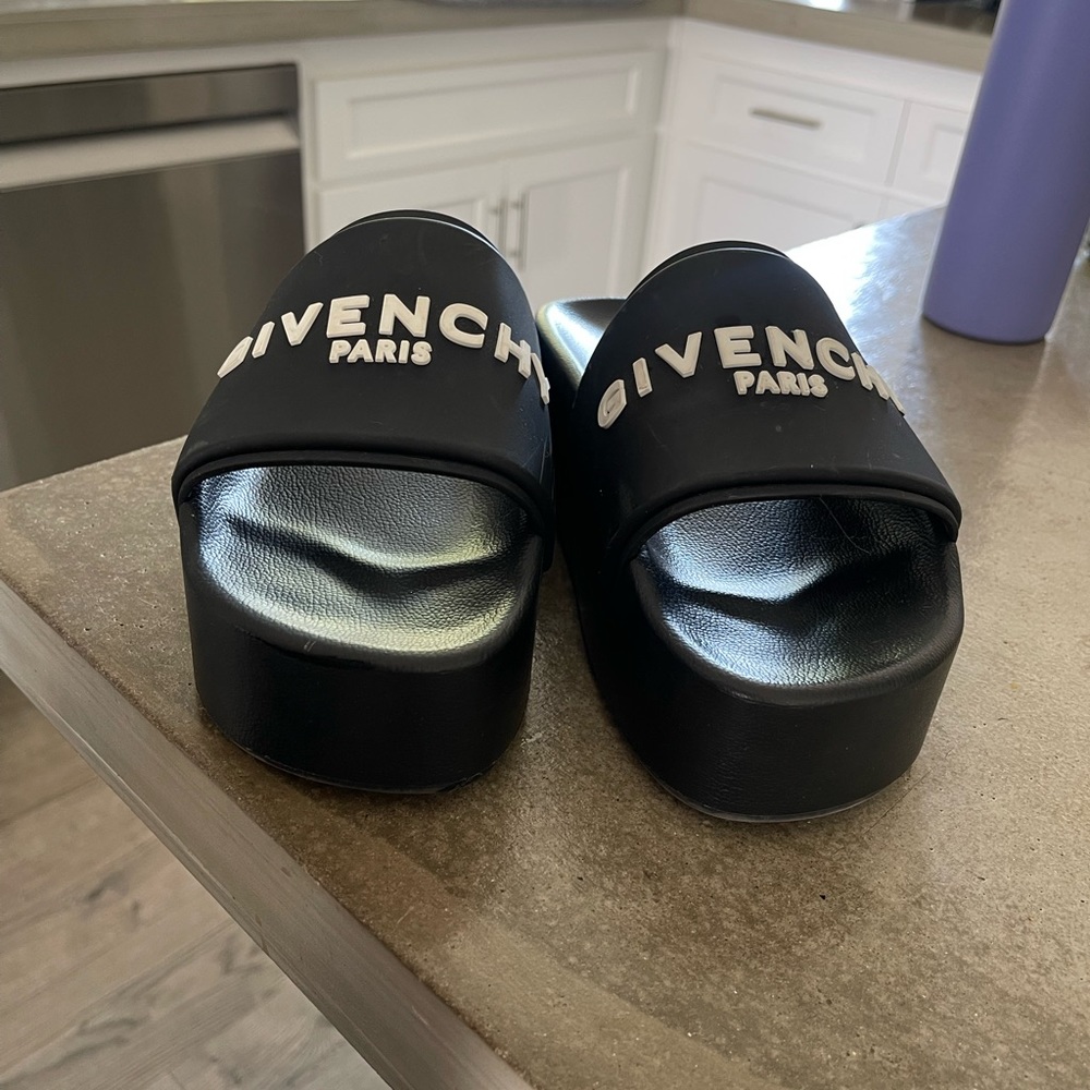 Givenchy Chunky Slides, Gently Used Authentic - image 2
